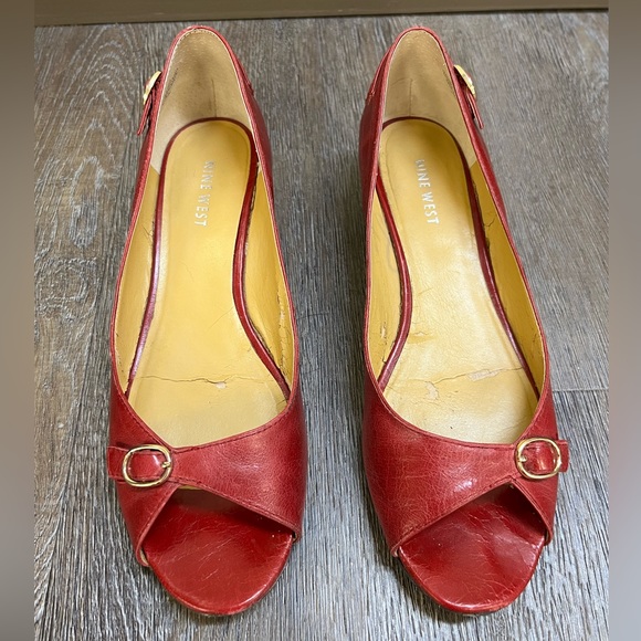 Nine West Zinao wedges, sz 8.5 - Picture 3 of 10